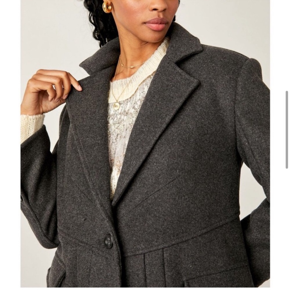 FREE PEOPLE Victoria dress coat